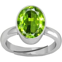 jagdamba gems 5.25 Ratti Certified Unheated Untreatet Natural Peridot Ring for Women's and Men's by Lab - Certified-picture-28