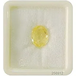 jagdamba gems Certified Unheated Untreated 8.25 Ratti 7.75 Carat AAA + Natural Yellow Sapphire Pukhraj Loose Gemstone for Men and Women-picture-43