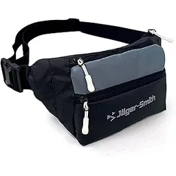 jager-smith Tourer Waist Bags for Men Women- Premium Stitching, Branded Zippers, Waterproof Pocket, Fanny Pack for Hiking Travel, Money Belt (Made in India)-picture-42