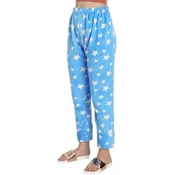 JAGMOOLYA PRODUCTS Women's Winter Woolen Soft & Warm Fleece Lower/Track Pant/Pyjama (SKY BLUE)-picture-14