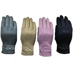 JAGMOOLYA PRODUCTS Woolen Winter Gloves for girls and women (Assorted Color,Free Size)(Pair Of 2)-picture-26
