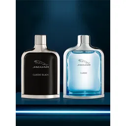 JAGUAR Classic Set Of 2 Men Black & Blue EDT-40ml Each-picture-35
