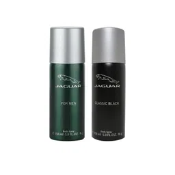 JAGUAR Men Set of 2  For Men & Classic Black Deodorant - 150 ml each-picture-26
