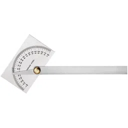 jaibros RECTANGULR DEGREE PROTRACTOR ANGEL FINDER STAINLESS STEEL Radius Gauge-picture-24