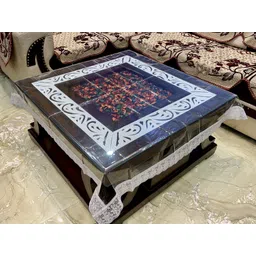 jainco decor Solid, Self Design 4 Seater Table Cover-picture-20