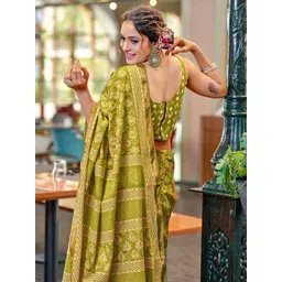 JAINICA Ethnic Motifs Zari Saree-picture-39