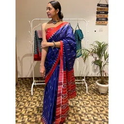 JAINICA Floral Pure Cotton Saree-picture-32