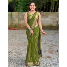 JAINICA Woven Design Zari Banarasi Saree-picture-12