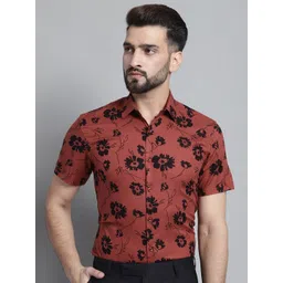 JAINISH Classic Floral Printed Formal Shirt-picture-14