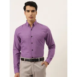 JAINISH Men Cotton Purple Comfort Formal Shirt-picture-10