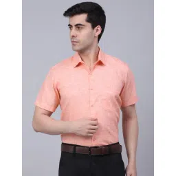 Jainish Orange Regular Fit Shirt-picture-42