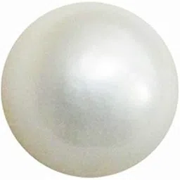 jaipur diamonds Natural Pearl Moti 1 Ratti Button Shape, Certified Pearl Moti Gemstone-picture-36