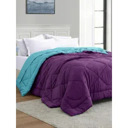JAIPUR FABRIC Purple & Purple Mild Winter 210 GSM Comforter-picture-39
