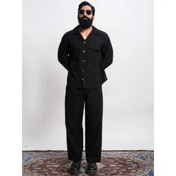 JAIPUR GLOBAL Men Relaxed Fit Mid-Rise Easy Wash Pleated Trousers-picture-24