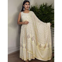 JAIPUR HAND BLOCK Printed Ready to Wear Lehenga & Blouse With Dupatta-picture-36