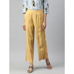 Jaipur Kurti Beige Mid Rise Palazzos-picture-15