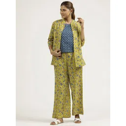 Jaipur Kurti Printed Tunic & Trouser Co-Ord Set-picture-25