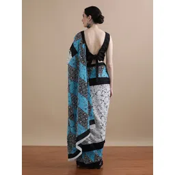 Jaipur Kurti Pure Cotton Saree image 4