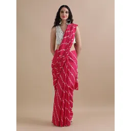Jaipur Kurti Striped Pure Cotton Saree-picture-42