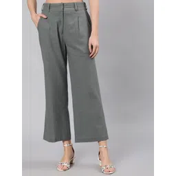 Jaipur Kurti Women High-Rise Parallel Trousers-picture-25