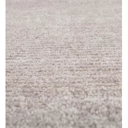 jaipur rugs Beige Solid Wool and Bamboo Silk 5 ft X 8 ft Hand Woven Carpet image 4