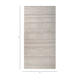 jaipur rugs Blue Geometrical Wool 6 ft X 9 ft Hand Woven Carpet image 2