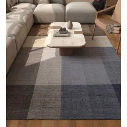 jaipur rugs Beige Abstract Wool 6 ft X 9 ft Hand Woven Rectangle Carpet-picture-14