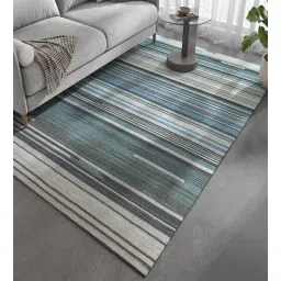 jaipur rugs Blue Geometrical Wool 6 ft X 9 ft Flat Weaves-picture-14