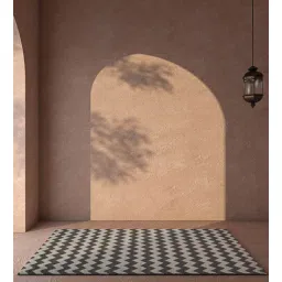 jaipur rugs Blue Wool Geometrical 4 ft x 6 ft Hand Woven Carpet-picture-20