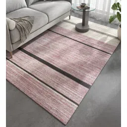 jaipur rugs Grey Abstract Wool and Viscose 6 ft X 9 ft Hand Woven Carpet-picture-25