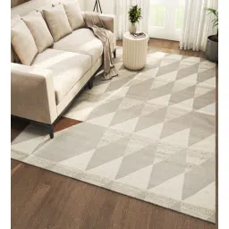 jaipur rugs Grey Geometrical Wool 5 ft X 8 ft Rectangle Flat Weaves-picture-16