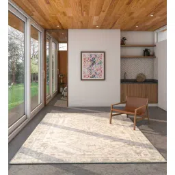 jaipur rugs Grey Kilim Wool & Bamboo Silk 8 ft x 10 ft Hand Woven Carpet-picture-35