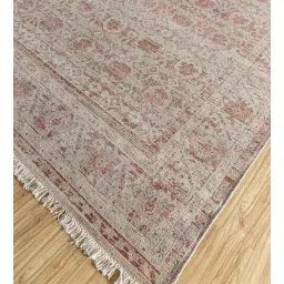 jaipur rugs Maroon Persian Wool 8 ft x 10 ft Hand Knotted Carpet-picture-11