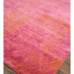 jaipur rugs Pink Abstract Wool 4 ft x 6 ft Hand Knotted Carpet-picture-19