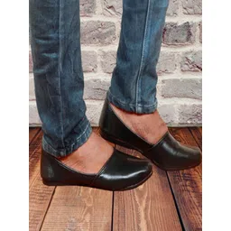 JAIPUR TRENDCRAFT Black Synthetic Leather Formal Shoes-picture-27