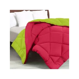 JaipurFabric Dark Brown & Off White Cotton 300 GSM Reversible Single Bed Ac Room Comforter-image-43