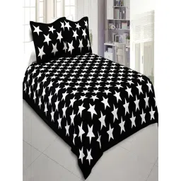 JaipurFabric Multicolor Cotton Printed 200 TC Double Bedsheet with 2 Pillow Covers-picture-19