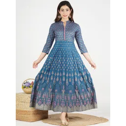 JAIPURI COLLECTION Women Floral Printed Anarkali Kurta-picture-27