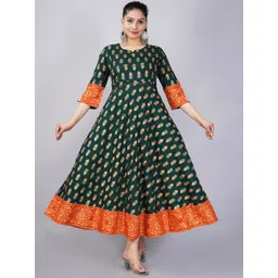 JAIPURI COLLECTION Women Floral Printed Anarkali Kurta-picture-34