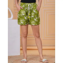 JAIPURI COLLECTION Women Floral Printed Shorts-picture-32