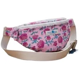 jaipurkamaal Primiuam Trendy Sling Waist Pouch for Travel & Daily Use, Designer Boho Waist Bag Adjustable Belt Pouch Cute Printed Waist Pouch for Travel, Walking & Shopping-picture-51