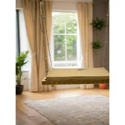 JAIRI TRADERS Brown Wooden Swings-picture-33