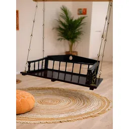 JAIRI TRADERS Brown Wooden Swings-picture-14