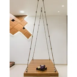 JAIRI TRADERS Brown Wooden Swings-picture-25