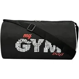 jais boy - we made for young generation Sports Gym Duffle Bag with Shoulder Strap Black-picture-15