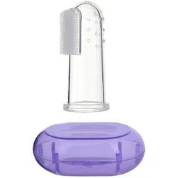 jaisvik Baby Silicone Finger Toothbrush with Box, Extra soft toothbrush for 4 months to 2 years baby Extra Soft Toothbrush Ultra Soft Toothbrush-picture-37