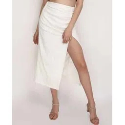 jakanary Midi A-line Skirts-picture-10