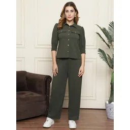 JAKANARY Shirt Collar Shirt & Trousers-picture-20