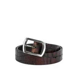James Aston Brown Leather Waist Belt for Men-picture-39