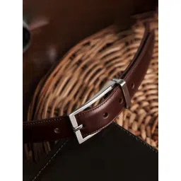 James Aston Fernando Imperial Australian Nut Leather Solid Waist Belt-picture-11